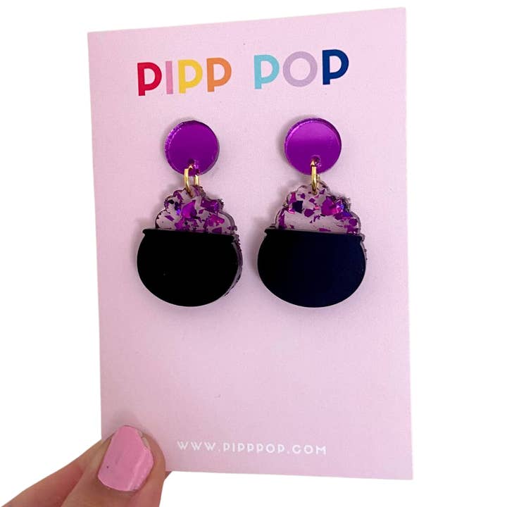 Halloween Cauldron Dangles for wholesale by Pipp Pop
