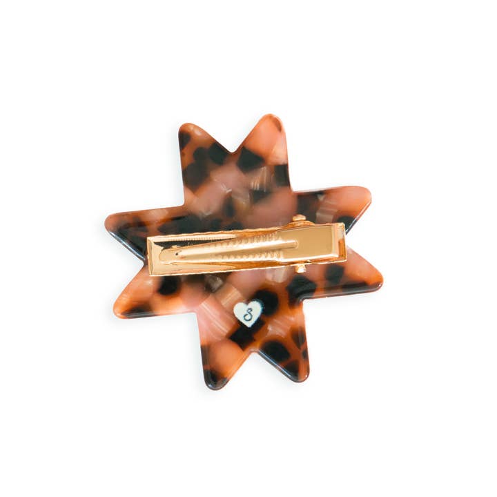 Sarah Hearts - Wholesale Hair Clip - Women's - Quilt Star Hair Clip