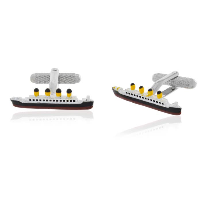 Boutons de manchette Titanic pour la vente par Cufflinks Depot