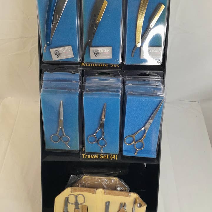 MAYA Cosmetics - Wholesale Shaving Set/Kit - Men's - Men's Grooming Tools - Shears and Razors (Tower Display)