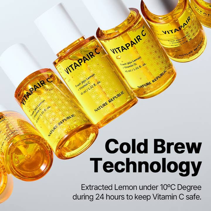 VIAI Beauty – Soro facial por atacado – Sérum Facial Iluminador Vitapair C da Nature Republic6