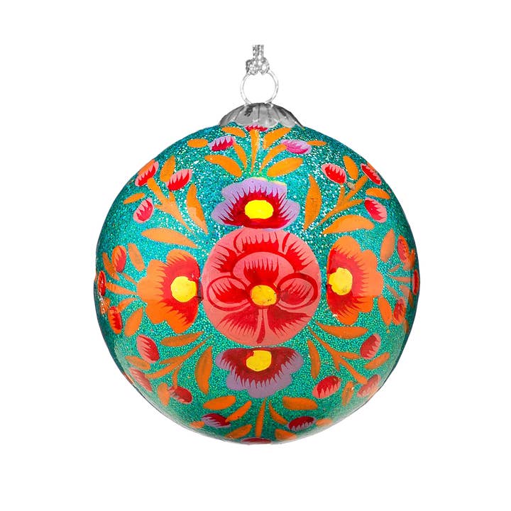 Honest love our planet - Wholesale Ornament - Alizeh Turquoise Christmas Ornament1