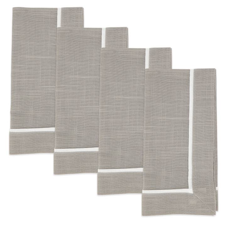 Saro Lifestyle - Wholesale Dinner & Cloth Napkin - Classic Pleated Design Napkin4