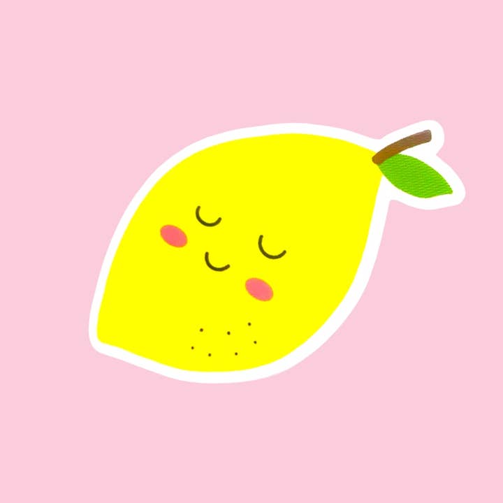 Lemon Sticker for wholesale by illustrationlisa