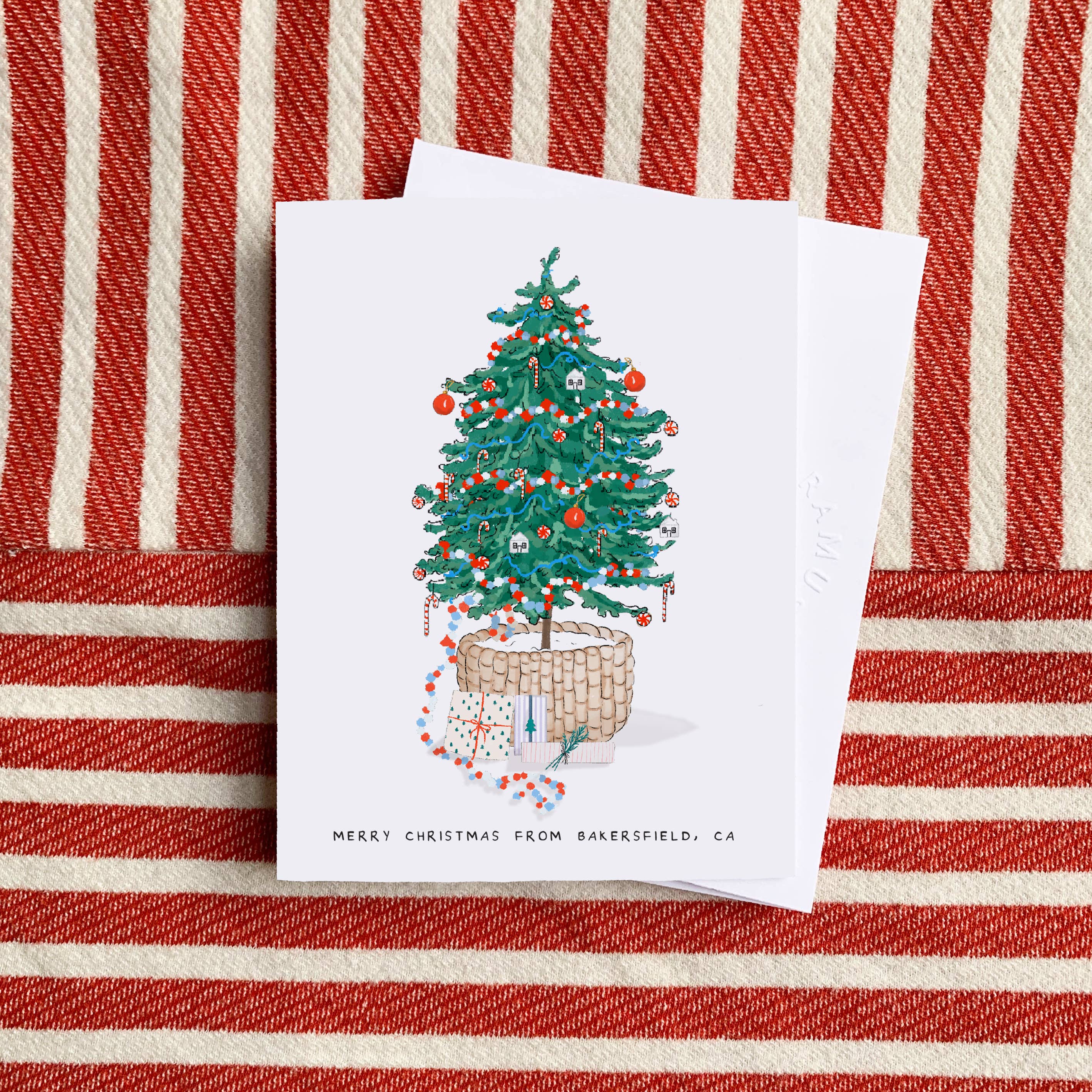 Ramus & Co. - Wholesale Season's Greetings Card - Semi-custom Holiday Card 🎄1