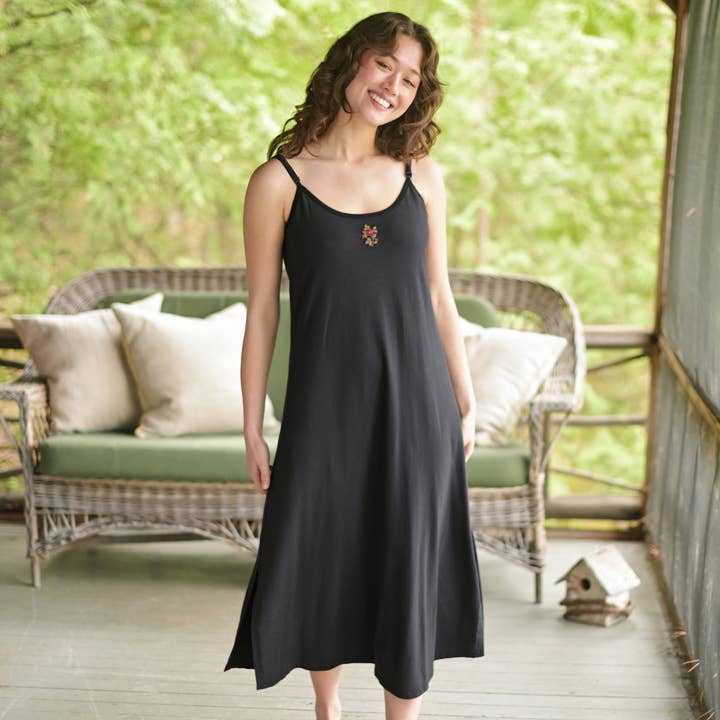 Genuine Jess Slip - Black for wholesale by April Cornell Apparel