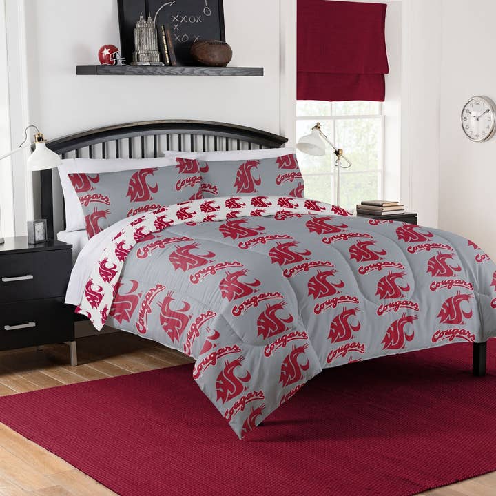 NCAA Washington State Univ ROTARY - Full Bed in Bag for wholesale by The Northwest Group