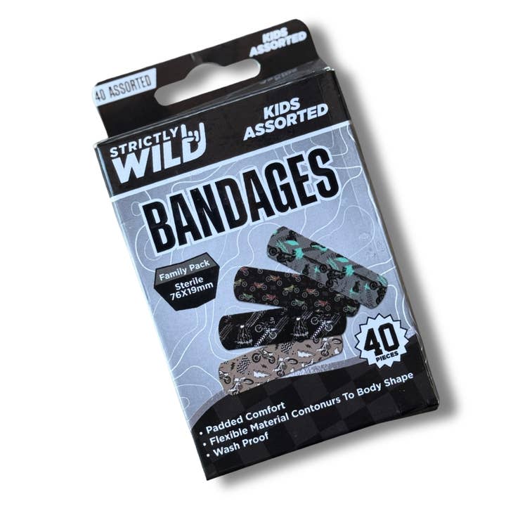 Dirt Bike Bandaids for wholesale by Strictly Wild