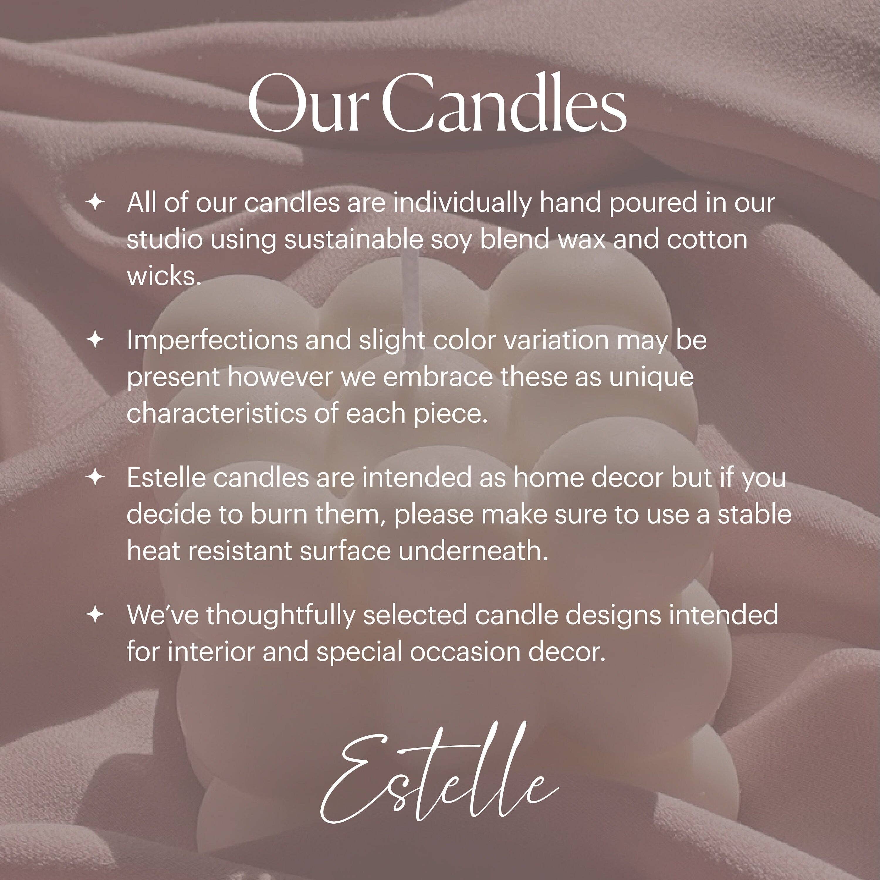 Estelle Studio - Wholesale Novelty Candle - Bubble Cube6