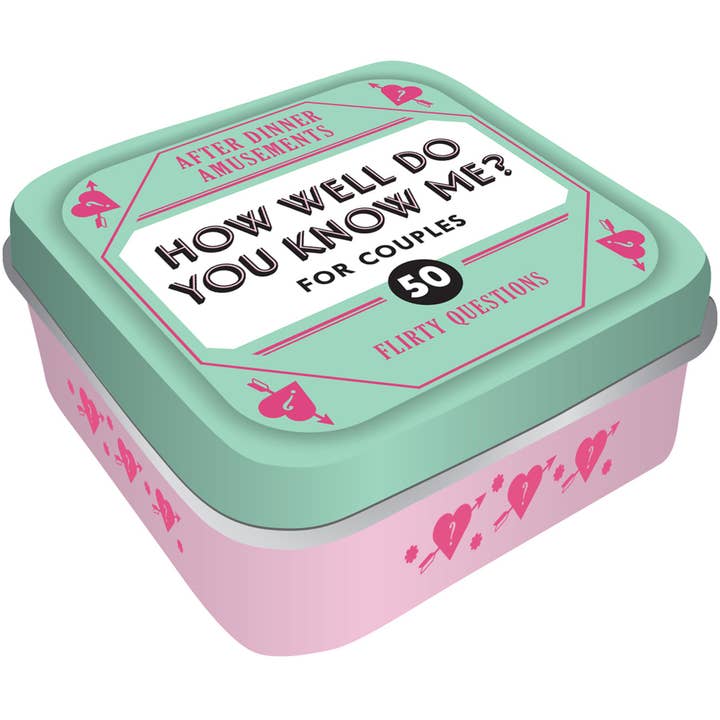 Amusements après le dîner : Que sais-tu de moi ? Pour couples - 50 questions coquines (Jeu) pour la vente par Abrams & Chronicle Books