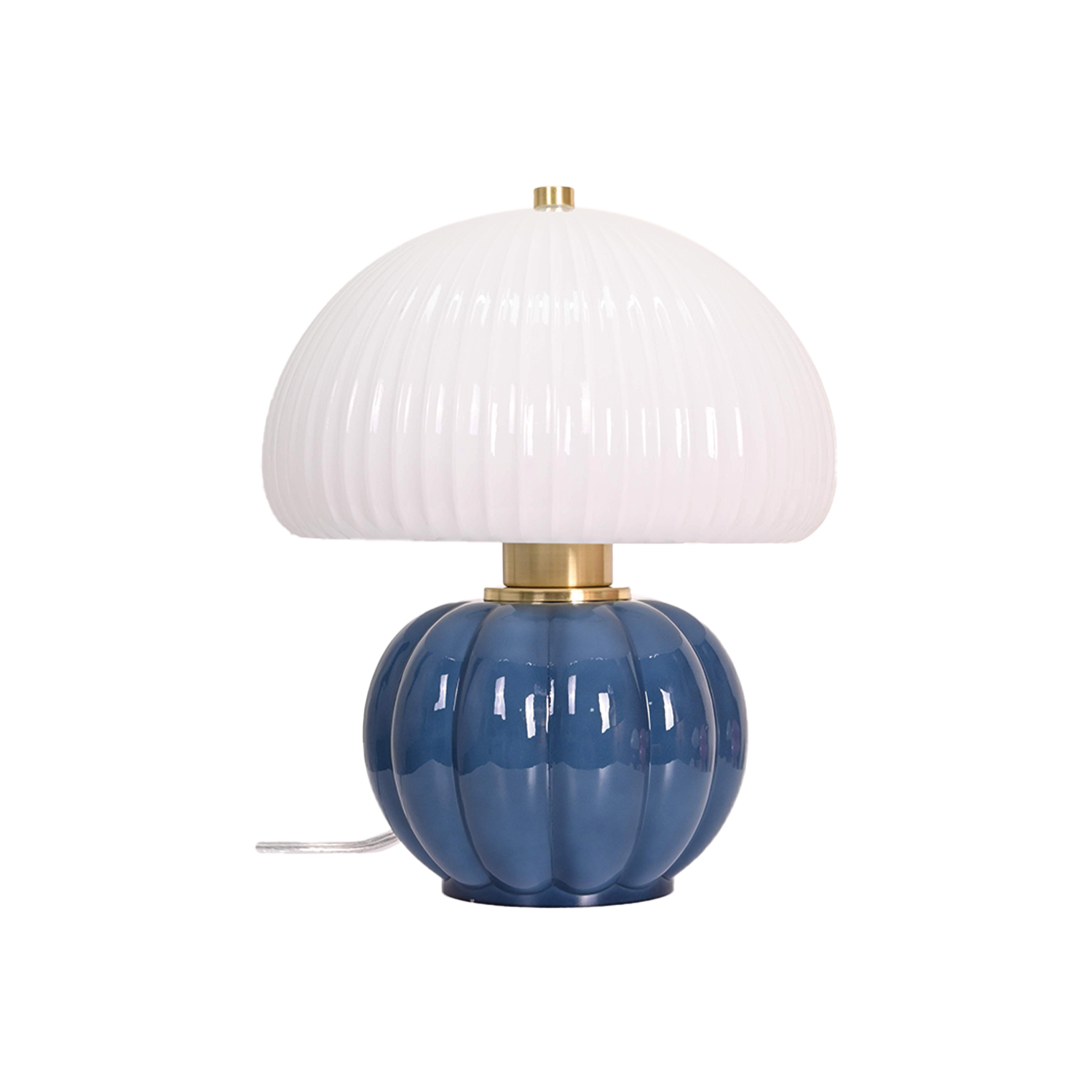 Opjet Paris – Engroshandel Skrivebordslampe – Madeleine lampe blå D22 H25cm0