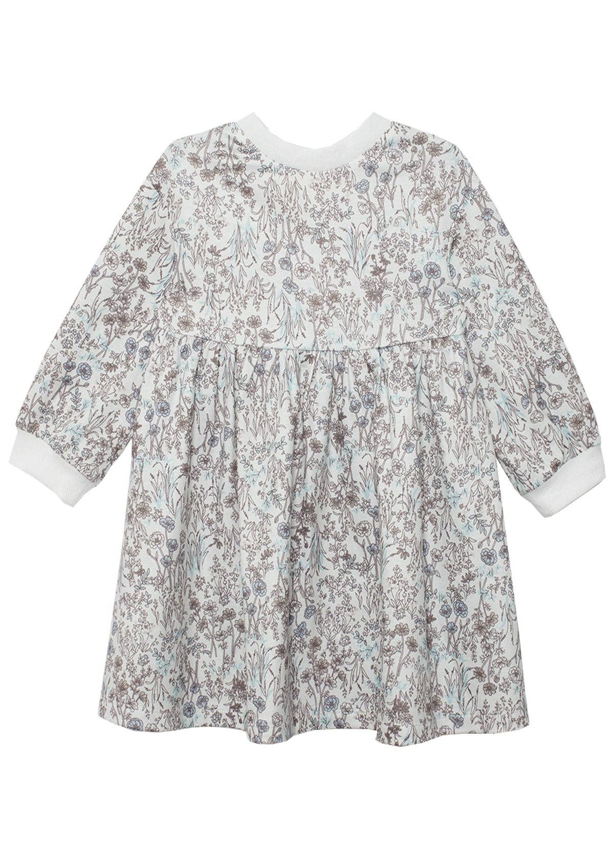 Blauw Meadow jurk voor groothandel op Faire3