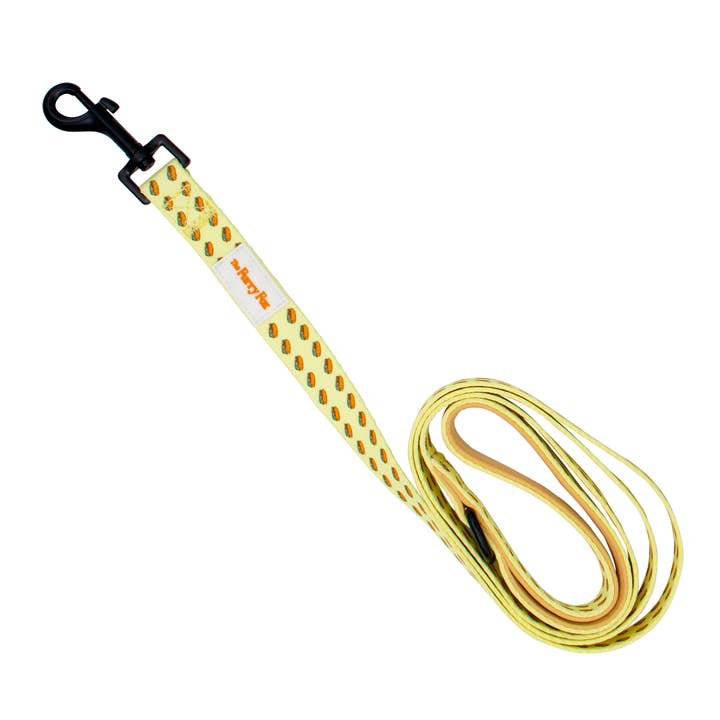 Pattes and Slices : adorable laisse à hamburger pour la vente par The Furry Fox