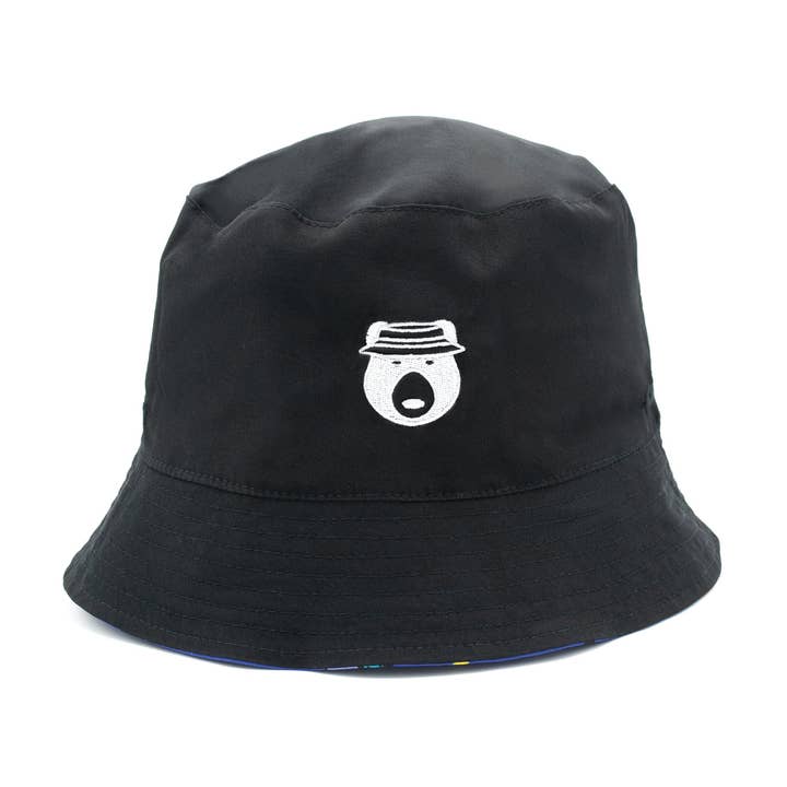 Madorsi - Venta al por mayor Gorro estilo pescador - Unisex - Salvados por el sombrero de pescado/sombrero de pescador negro