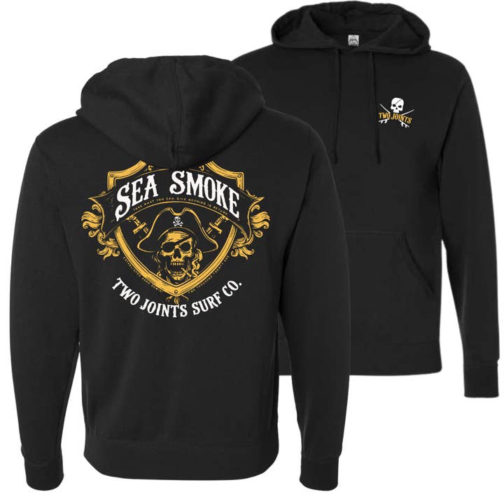 Sea Smoke Hoodie for wholesale by Two Joints Surf Co.