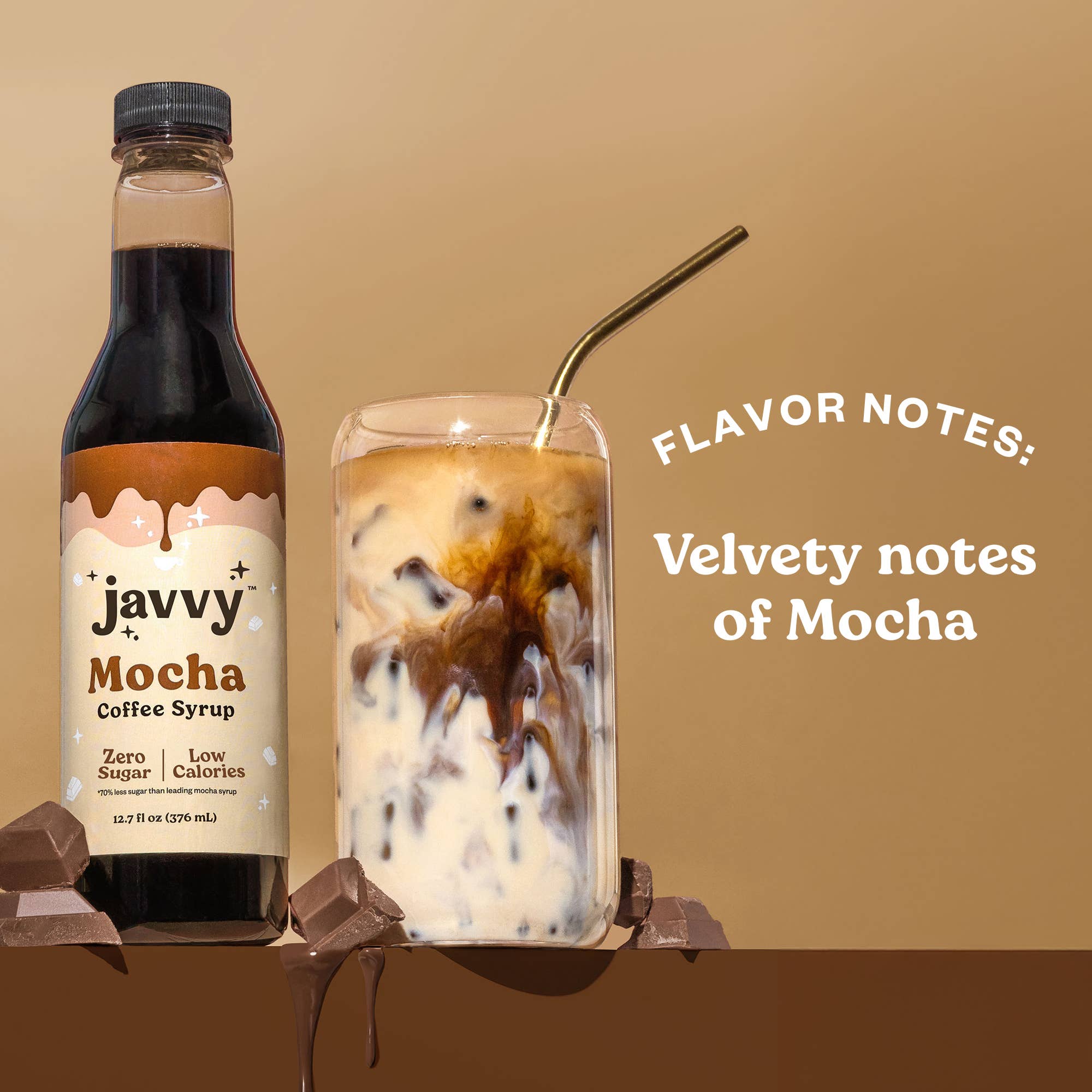 Javvy Coffee - Wholesale Cocktail Mix/Syrup - Javvy Mocha Coffee Syrup, Zero Calorie – Zero Sugar4