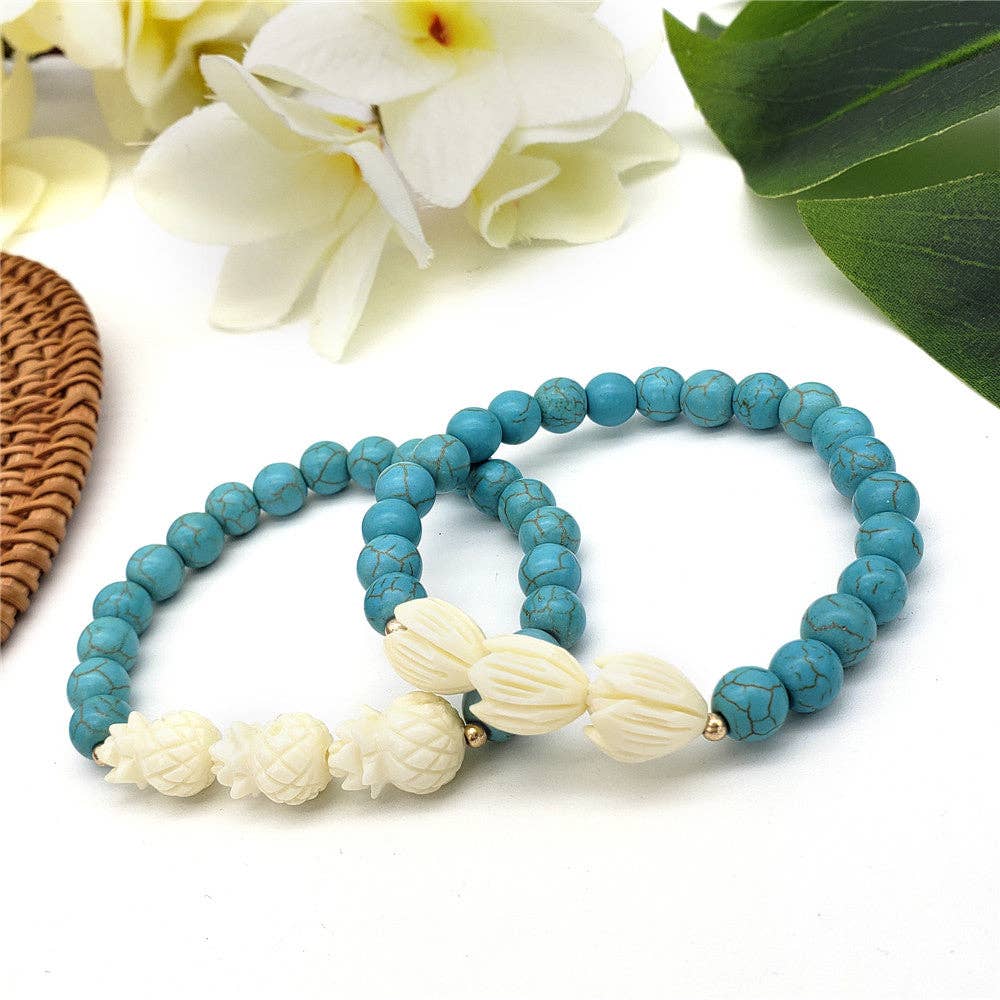 S&T Collections - Wholesale Beaded Bracelet - Hawaiian Bracelets In Different Styles And Colors12