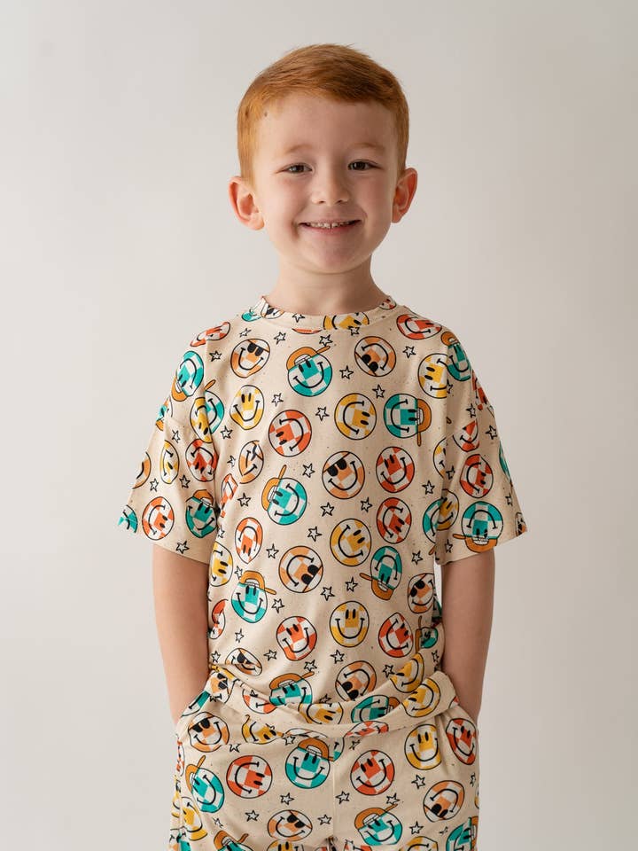 Conjunto Casual de Niño Smiley Check para venta al por mayor de House of Henry