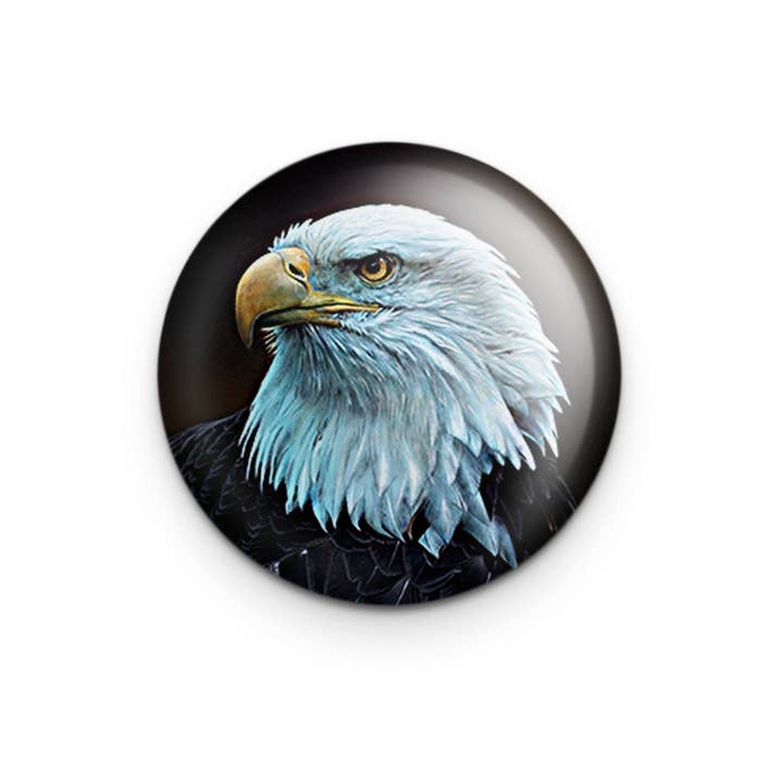 Airstrike - Wholesale Lapel Pin/Button - "Sovereign Repose" - 1" Round Pinback Button