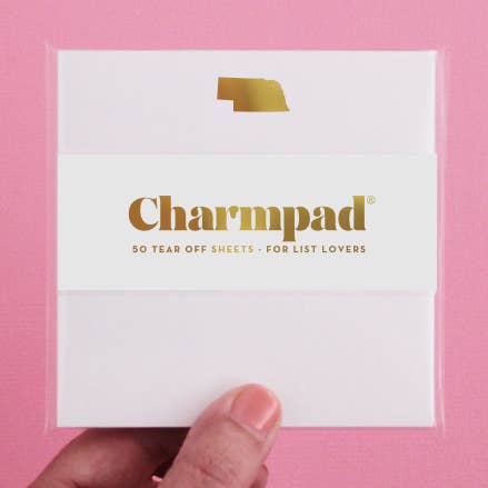 Nebraska Charmpad® per la vendita all'ingrosso da parte di Inclosed Letterpress Co.