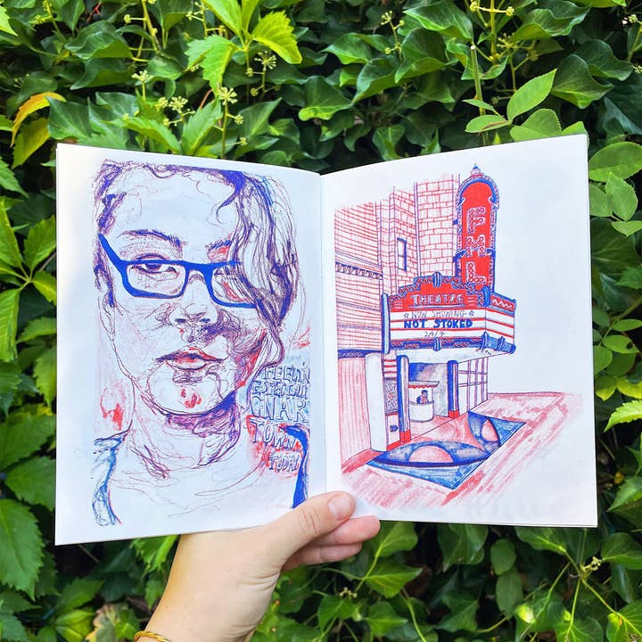 Tamiko Sidore Studio - Wholesale Tijdschrift - *Pre-order* ON MY MIND - Risograph Zine4