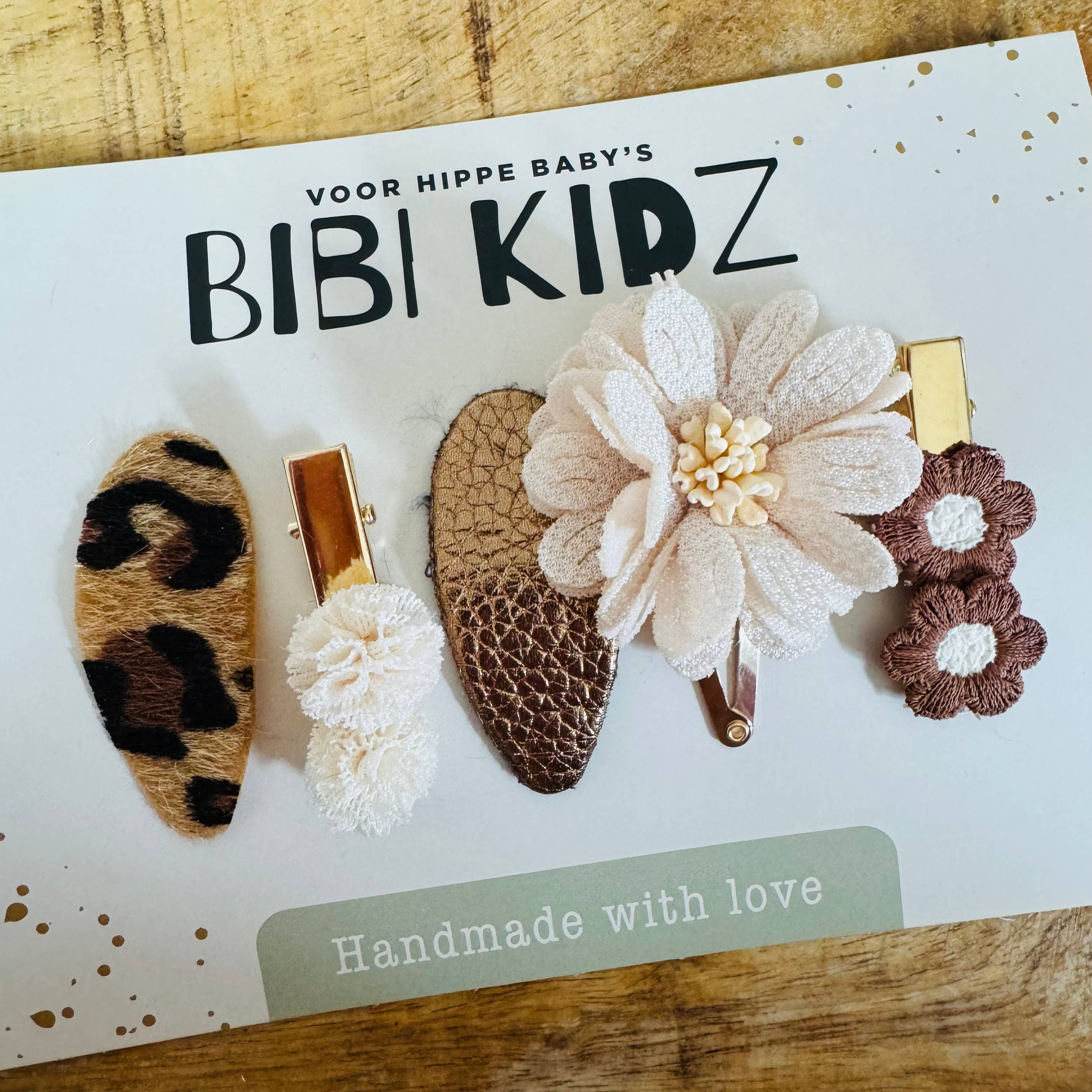 Bibi Kidz - Vente Pince à cheveux – enfant - Barrettes Bibi Fleur 90