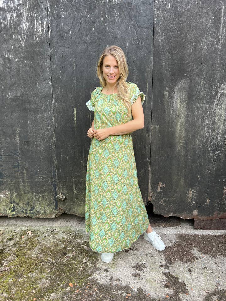 Shirt Belluno Barok Green voor wholesale door Cluca