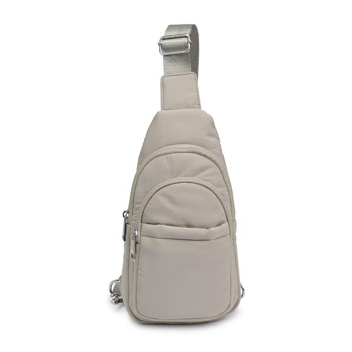 Urban Expressions - Wholesale Backpack - Women's - Kenny Nylon Multi-Compartment Sling Backpack Sling Backpack36