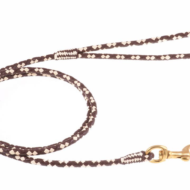 Alvalley - Wholesale Pet Leash - Dog - Braided Leather Snap Leads96