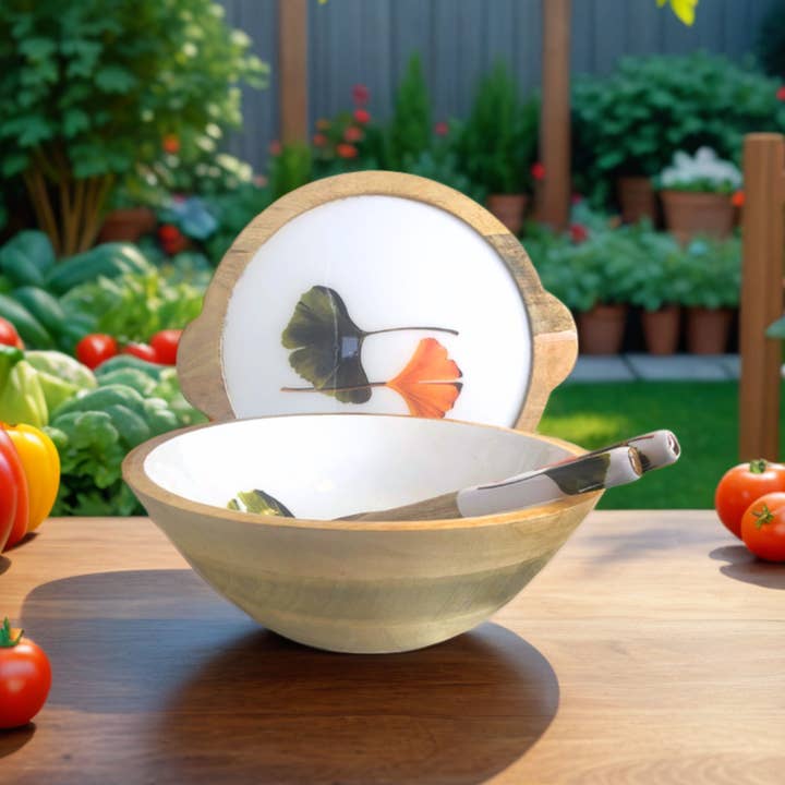 Hartsmede - Wholesale Serve Bowl - Large Serving Bowl Set with Lid & Serving Spoons Ideal Gift3