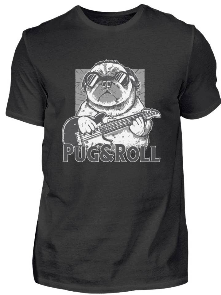 Pug & Roll - Men's Shirt for wholesale by The Lord of the Kleingarten