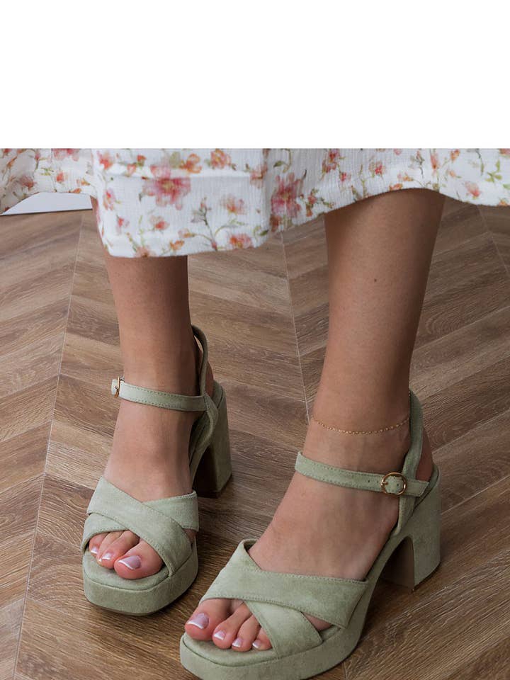 verdure Heeled sandals Model 213414 PRIMO for wholesale on Faire