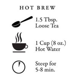 Calafia Tea - Wholesale Loose Tea - Vanilla Lemongrass Loose Leaf Herbal Tea - 2oz Pouch6