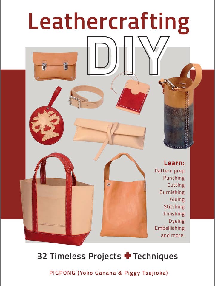 Leathercrafting DIY: 32 Timeless Projects Plus Techniques for wholesale by Schiffer Publishing
