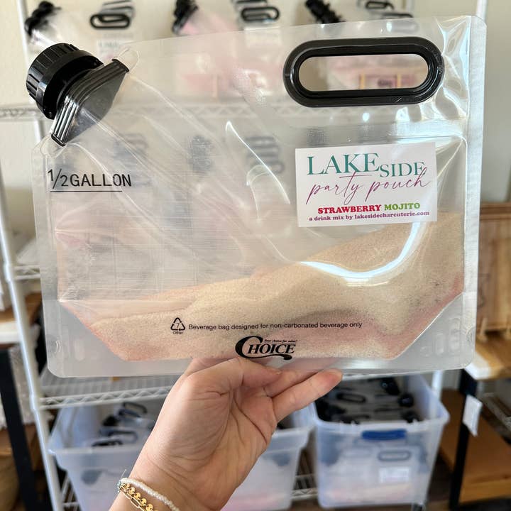 Strawberry Mojito Cocktail Party Pouch Mix - 1/2 Gallon for wholesale by Lakeside Market