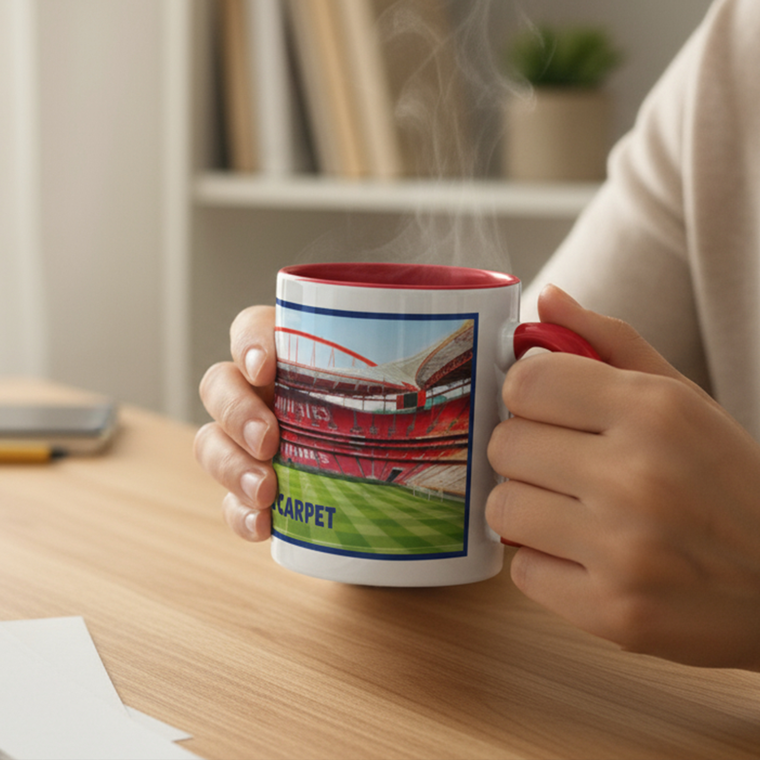 SmartyPants - Wholesale Coffee/Tea Cup - The Carpet Heritage Mug – Arsenal Football Fan Gift 3