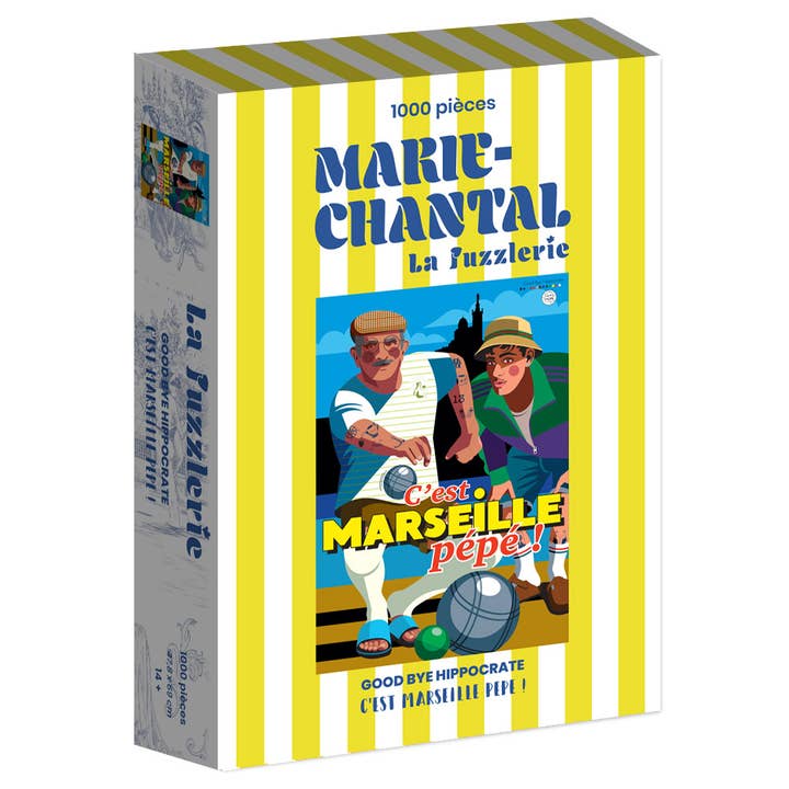 Rompecabezas de 1000 piezas - ¡Es Marsella Pépé! para venta al por mayor de Marie-Chantal