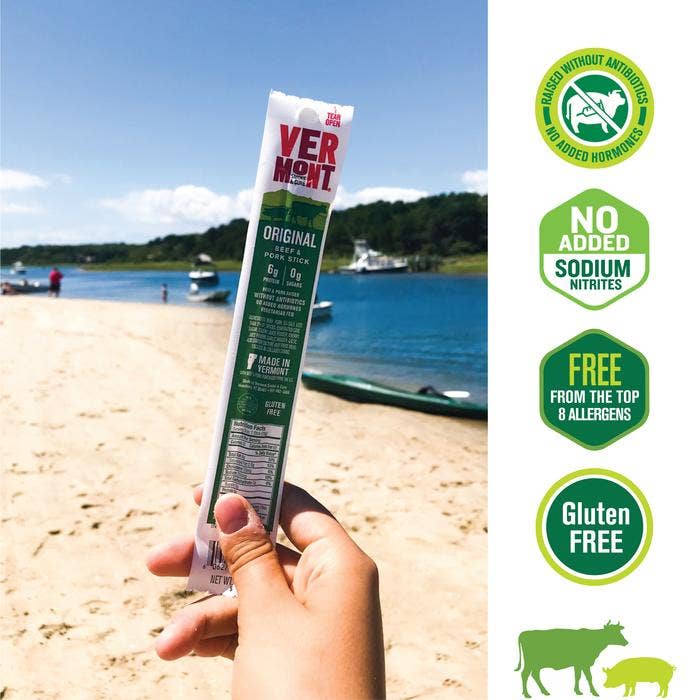 Vermont Smoke and Cure - Wholesale Jerky - Original Beef & Pork Sticks1