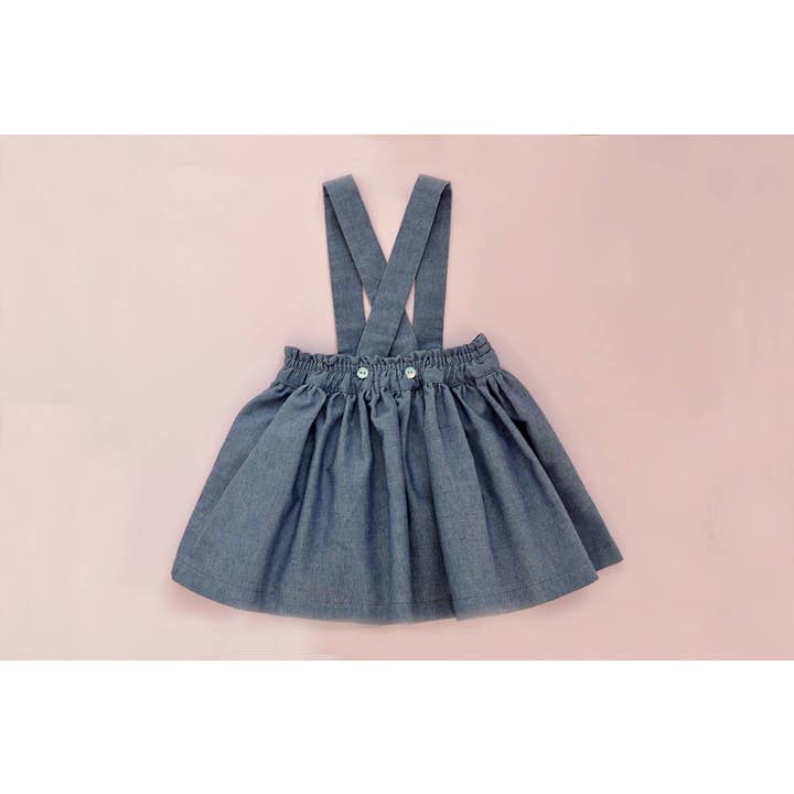 JEANSROCK MIT RIEMEN für den Großhandel von BADUM BADERO