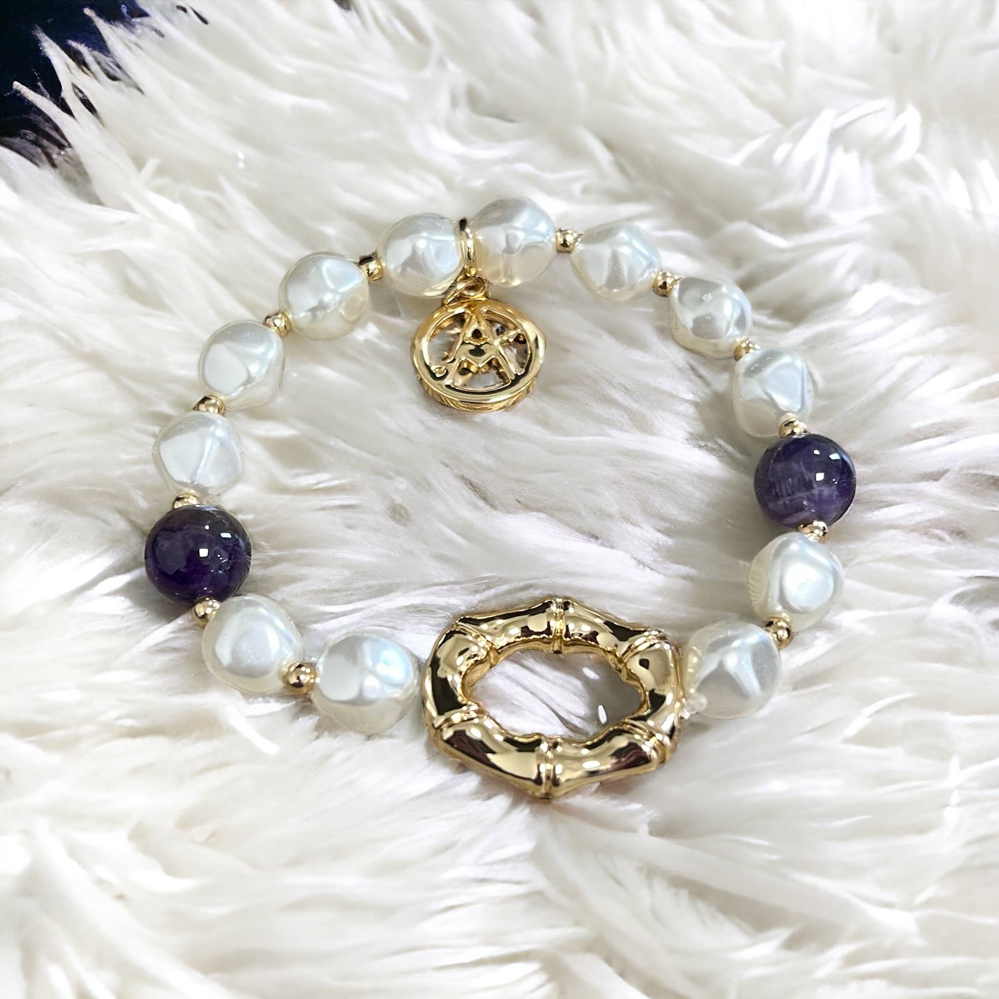 AMORINO SRL – wholesale Pärlarmband – Pärlelastik och stenarmband - S15576-G5