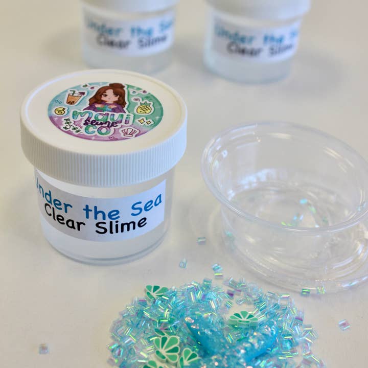 Maui Slime Co - Wholesale Putty/slime – Child - Under The Sea Slime3