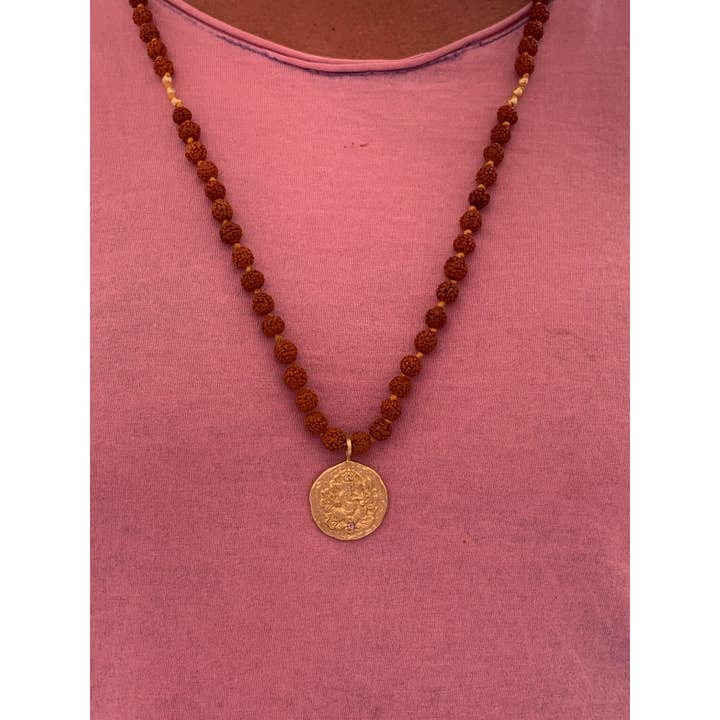 Aurobelle Ibiza - Wholesale Prayer Beads Necklace - Ganesha healing Mala7
