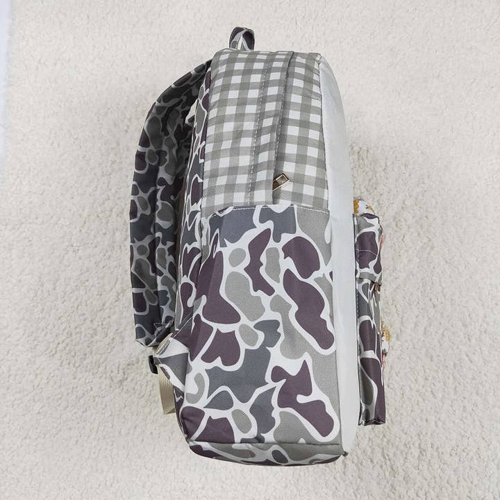 Aier Wholesale - Wholesale Backpack – Child - Baby Kids Boys Camo Dog Hunting Backpack Zip Back Bags2