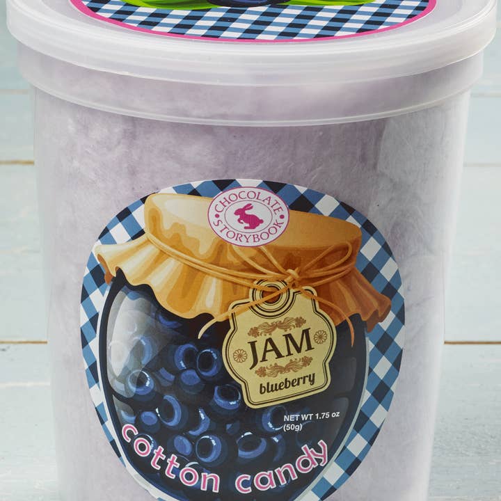 Chocolate Storybook - Wholesale Cotton Candy - Blueberry Jam Cotton Candy
