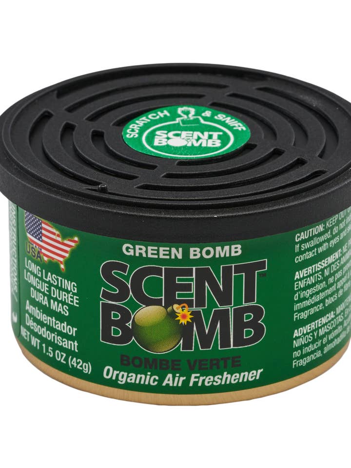 Scent Bomb Green Bomb Organic Can for wholesale by Scent Bomb