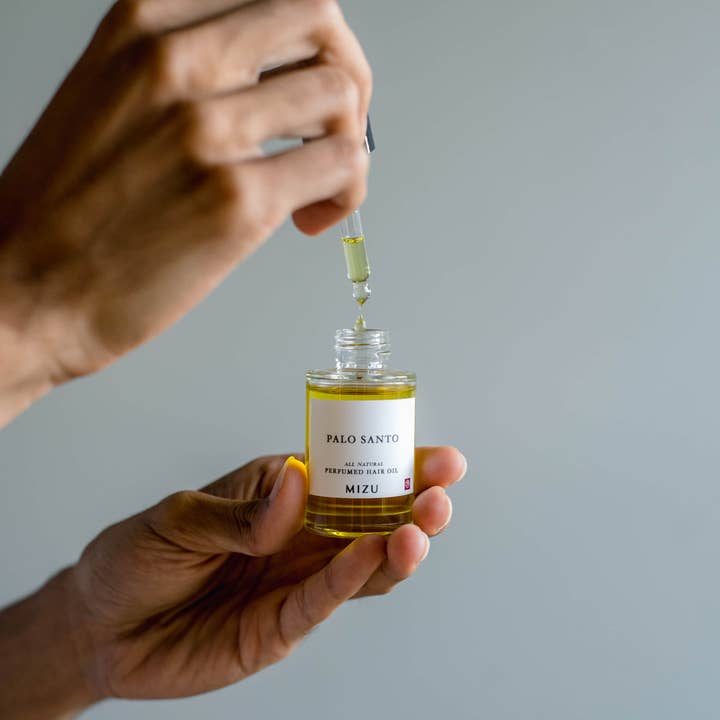 MIZU - Wholesale Hair Oil - PALO SANTO Perfumed Hair Oil2