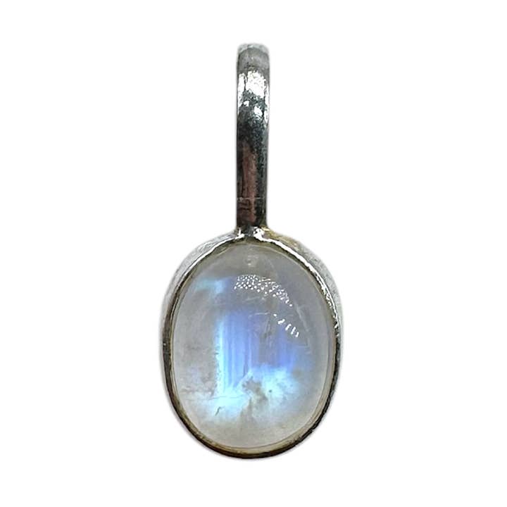 925 Silver Pendant & Blue Moonstone for wholesale by Foliesbijoux