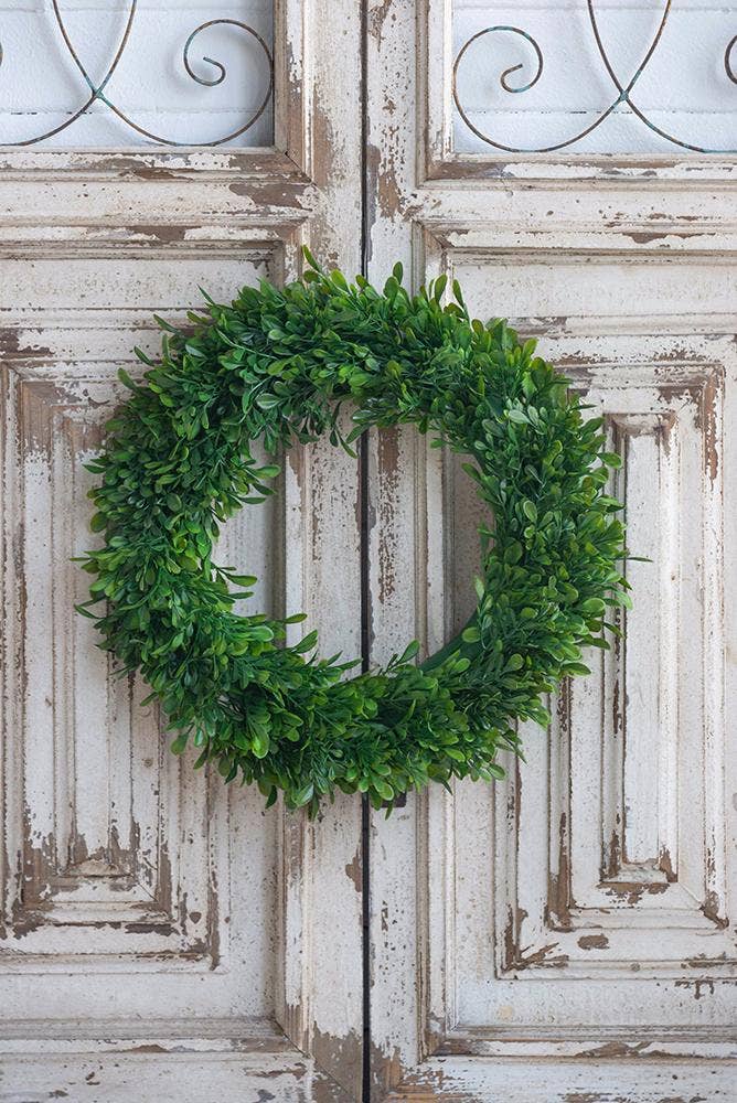A&B Home Group Inc. – wholesale Wreath – S/2 Greenery Wreath 4S/CTN L:16x2.5x16" S:12x2x12"3