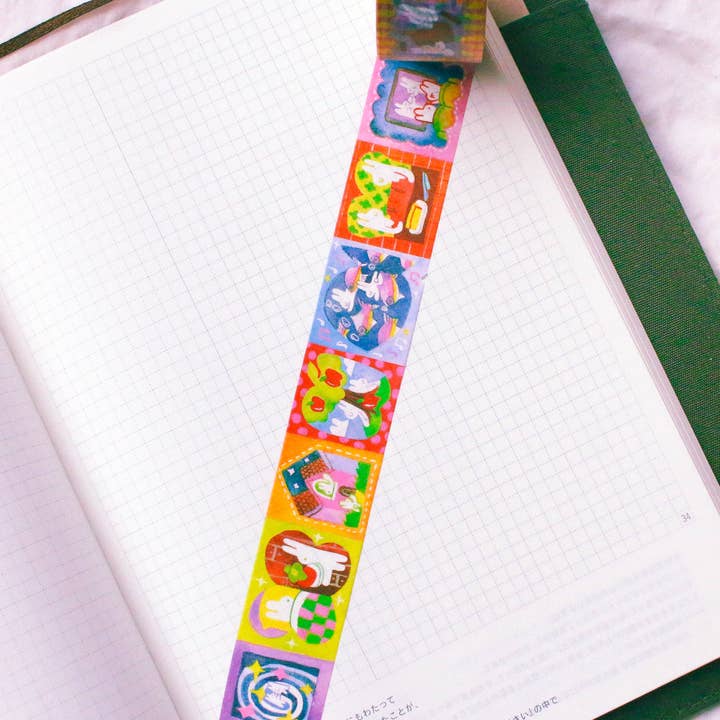 Odd Rabbits - Wholesale Washi Tape - 'Life is a Little Hard Sometimes But At Least I Have You' Washi Tape1