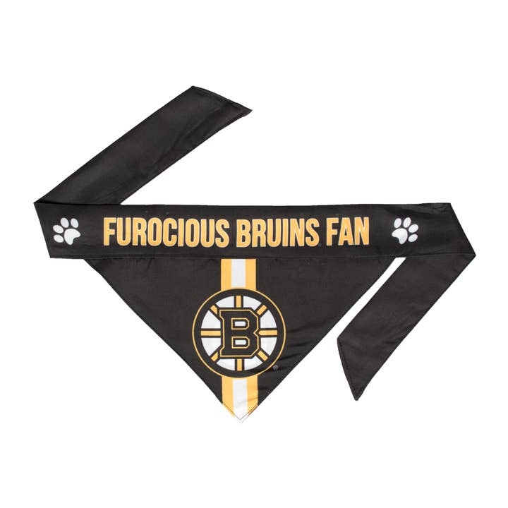 Little Earth Productions - Wholesale Pet Bandana - Dog - NHL Boston Bruins Reversible Pet Bandana